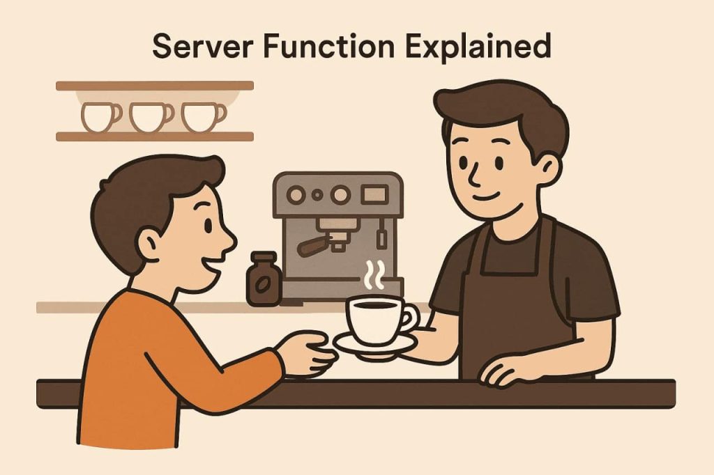 سرور چیست کاربرد سرور با ذکر یک مثال ساده (what is a server server function)